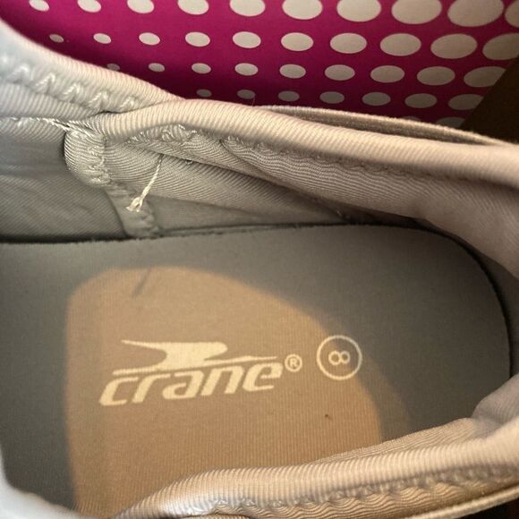 CRANE, Ladies Memory Foam Fitness Trainers Shoes, Size 8,‎ Lightweight, Gray - Picture 6 of 8